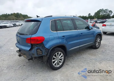 2017 Volkswagen Tiguan 2.0T Wolfsburg Edition из США, поврежденный, VIN WVGRV7AX2HK002552